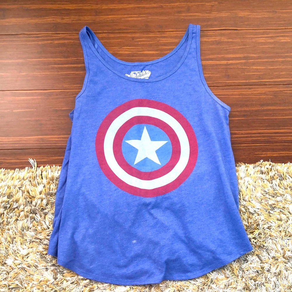 Captain America tank top